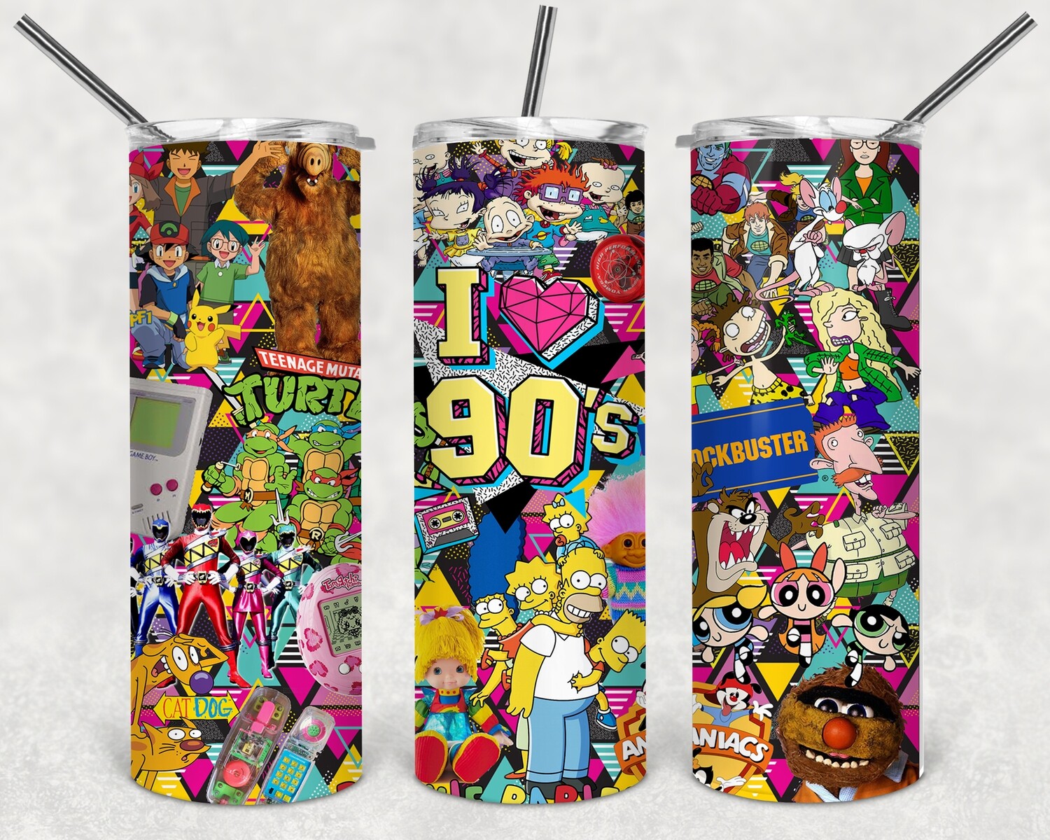 90&#39;s tumbler transfer