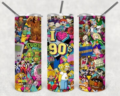 90&#39;s tumbler transfer