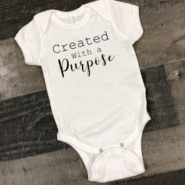 Infant- Created with purpose