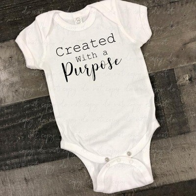 Infant- Created with purpose