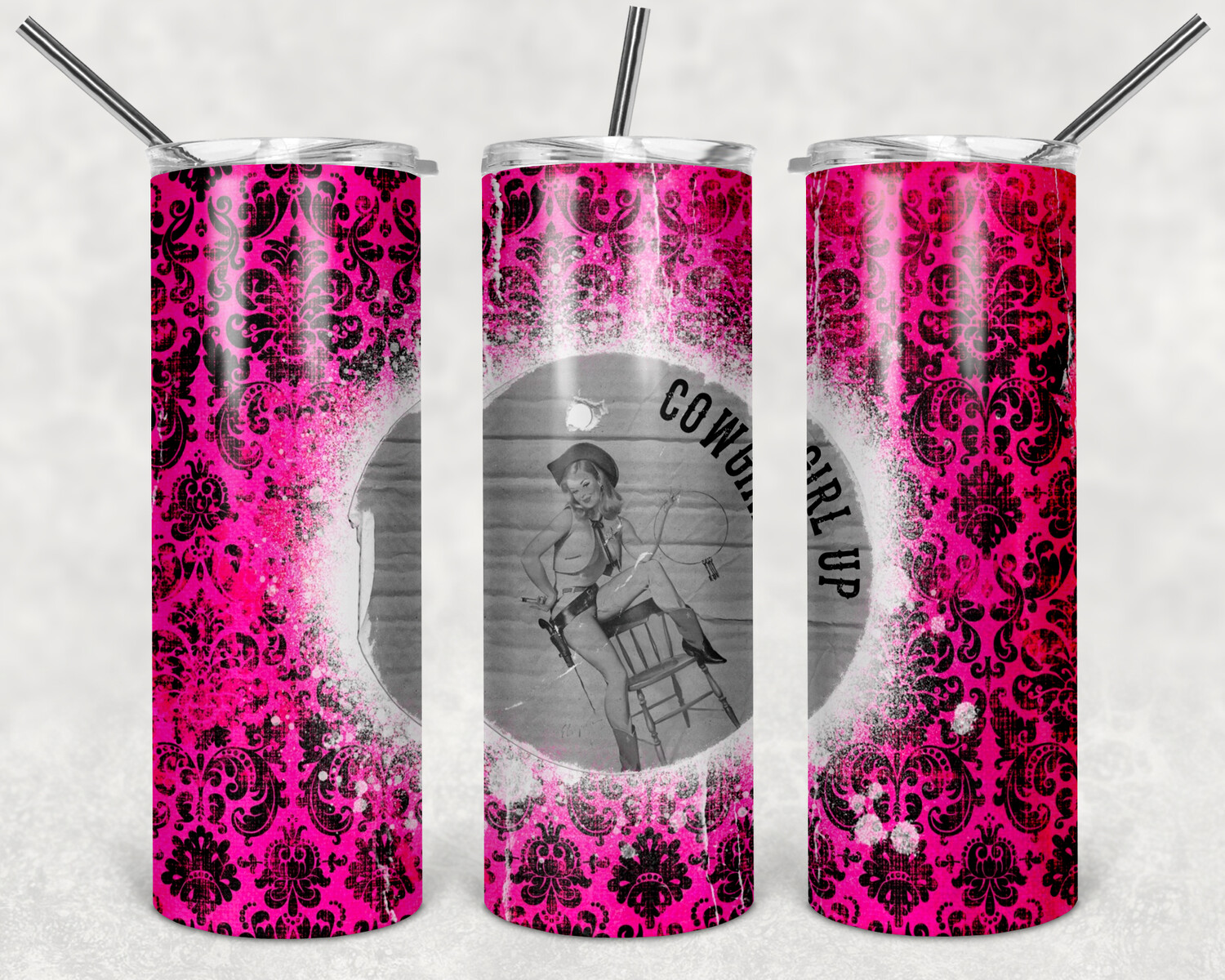 Cowgirl up (3 designs) transfer