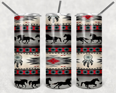 Aztec + horses transfer