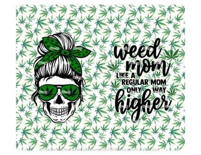 Weed mom light green