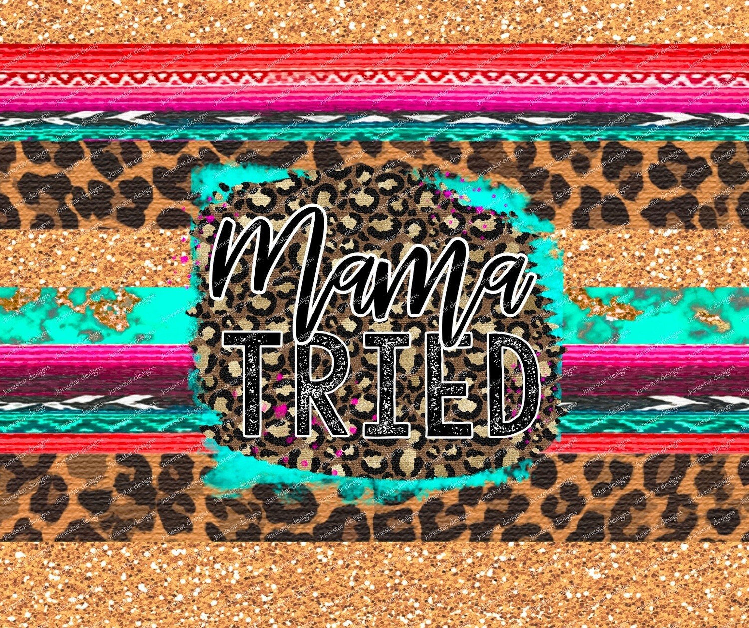 Mama tried leopard