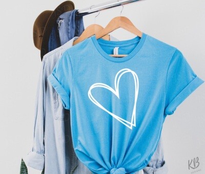 Hand drawn heart