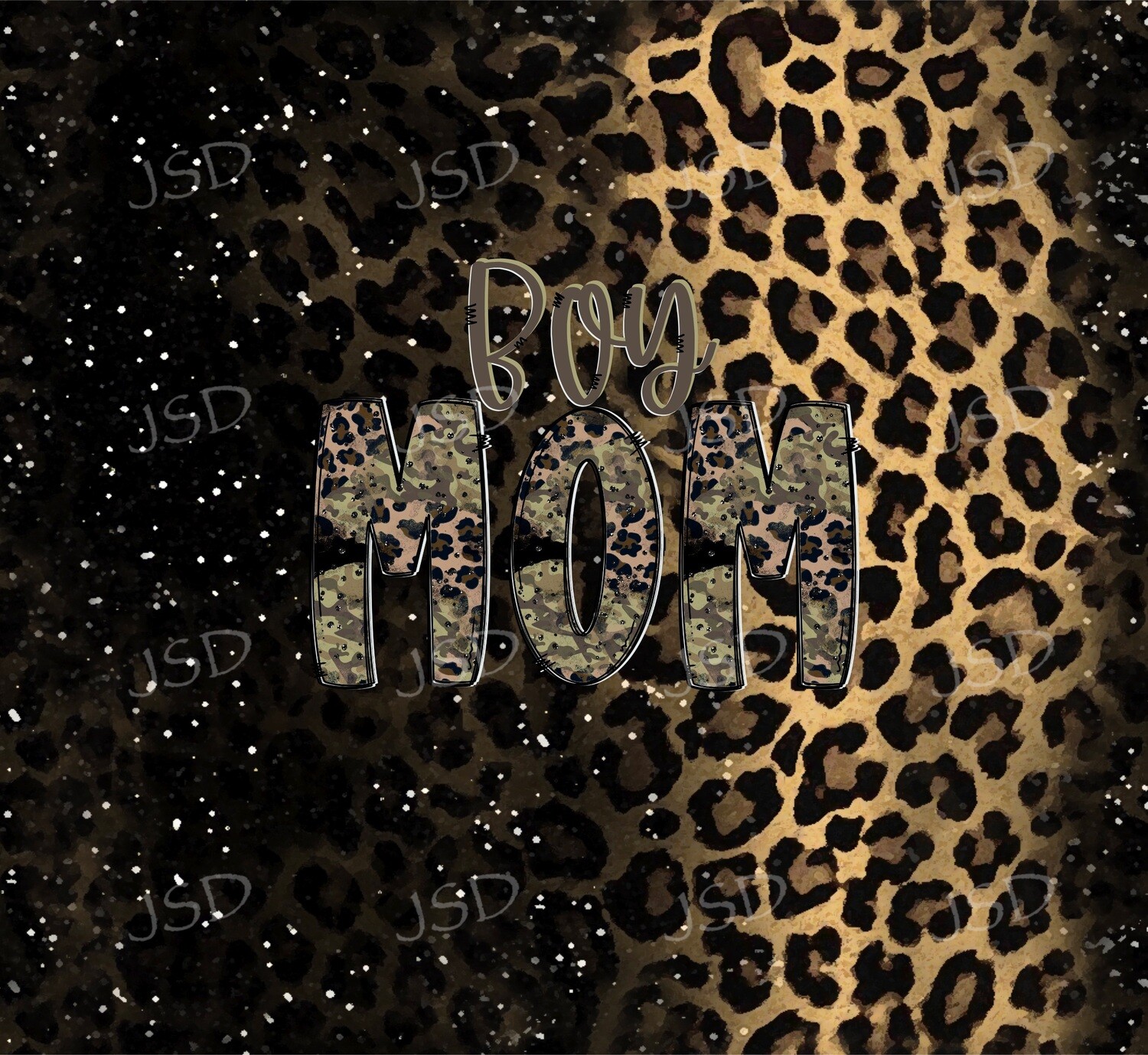 Boy mom leopard