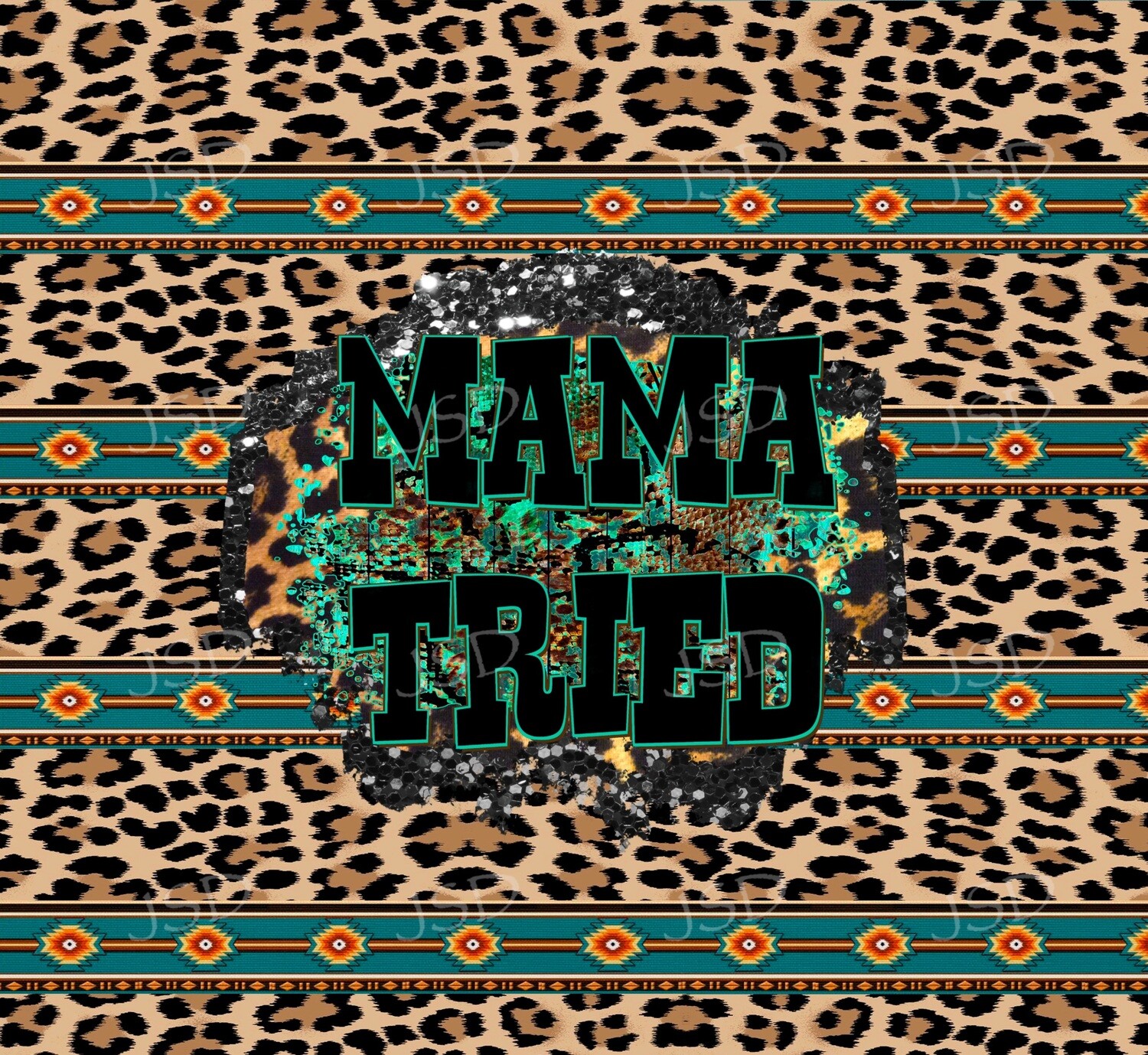 Mama tried leopard