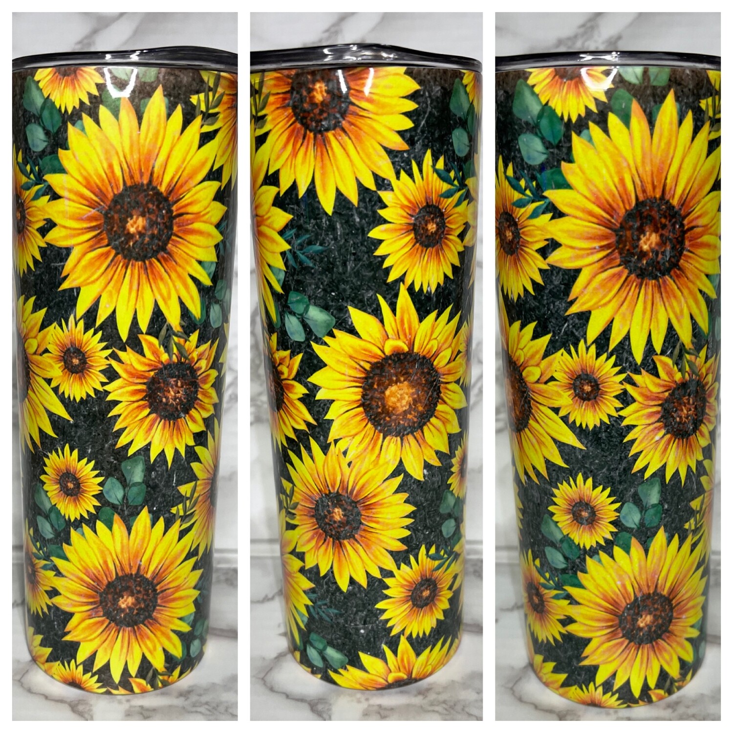 Distressed sunflower