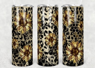 Leopard sunflower honeycomb