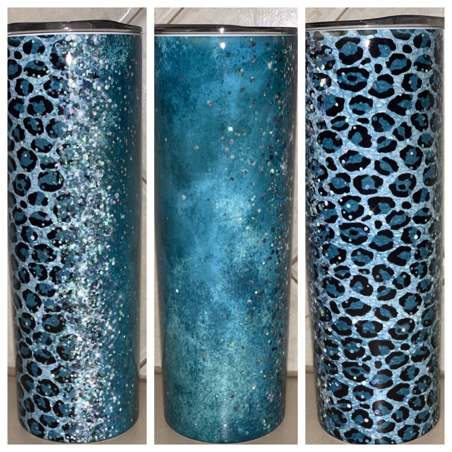 Leopard turquoise