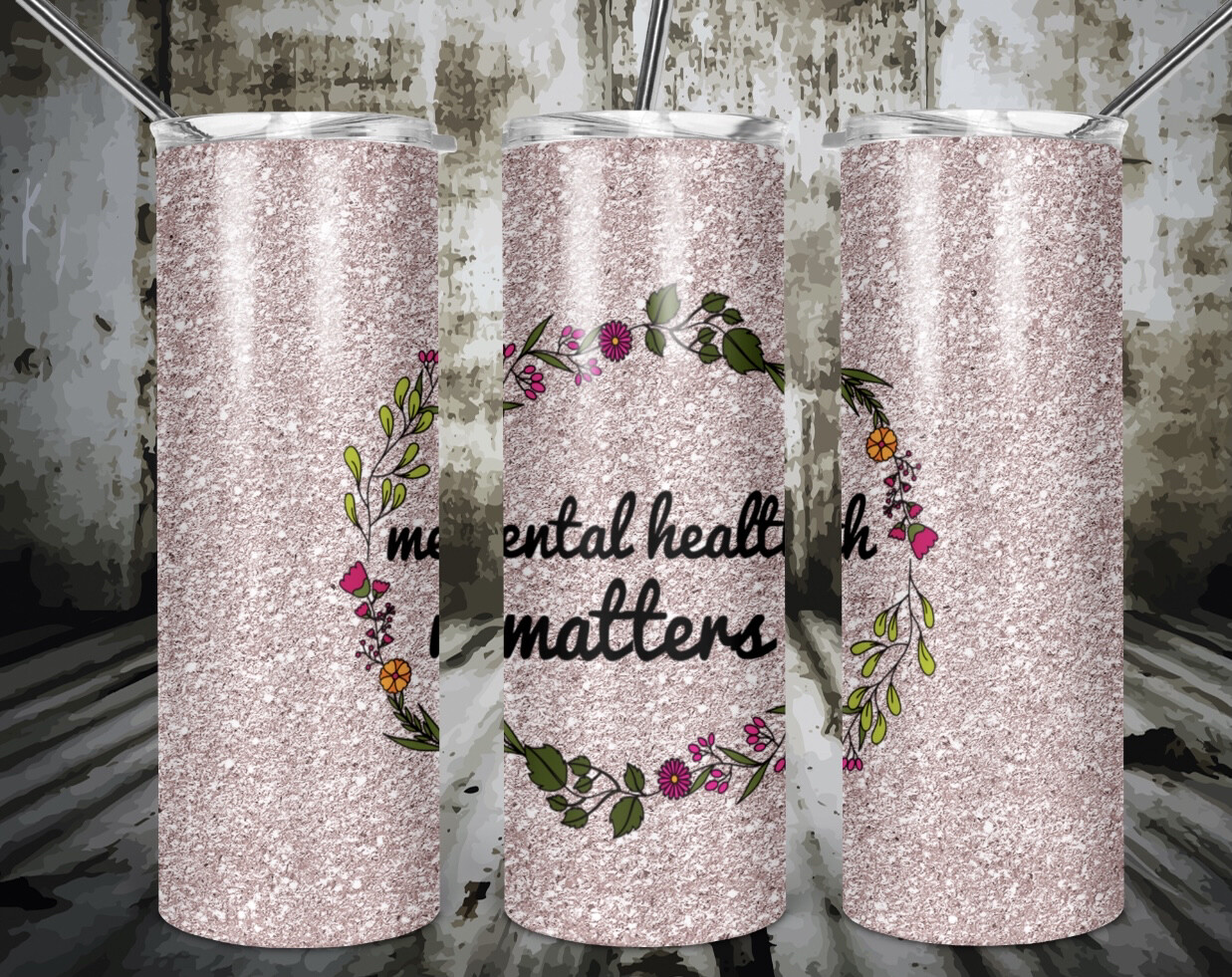 Mental health matters tumbler