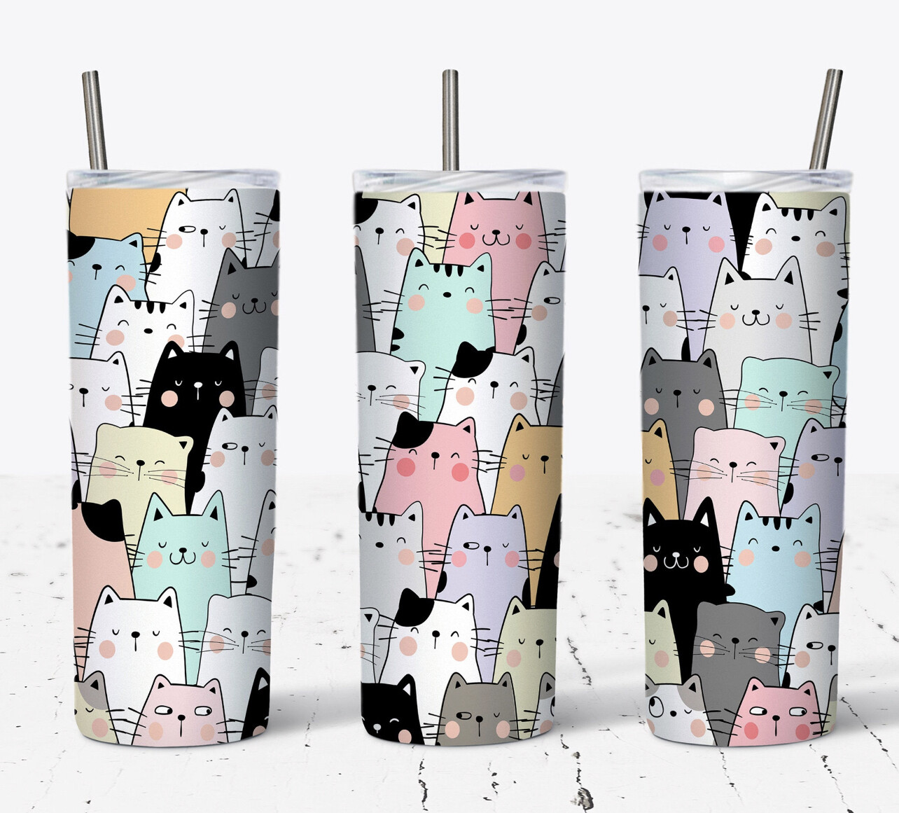 Cats tumbler
