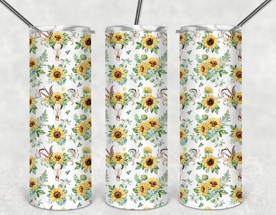 Sunflower tumbler
