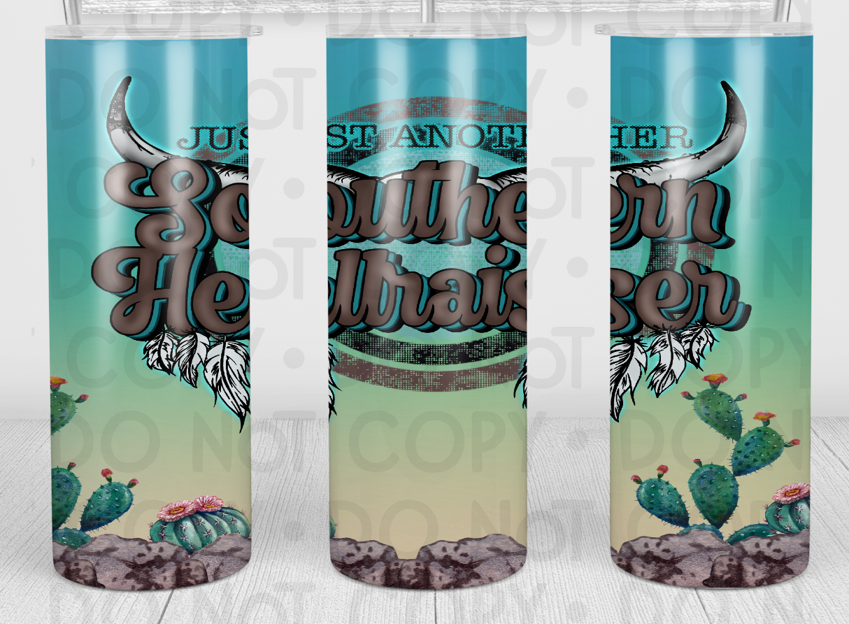Southern hellraiser tumbler
