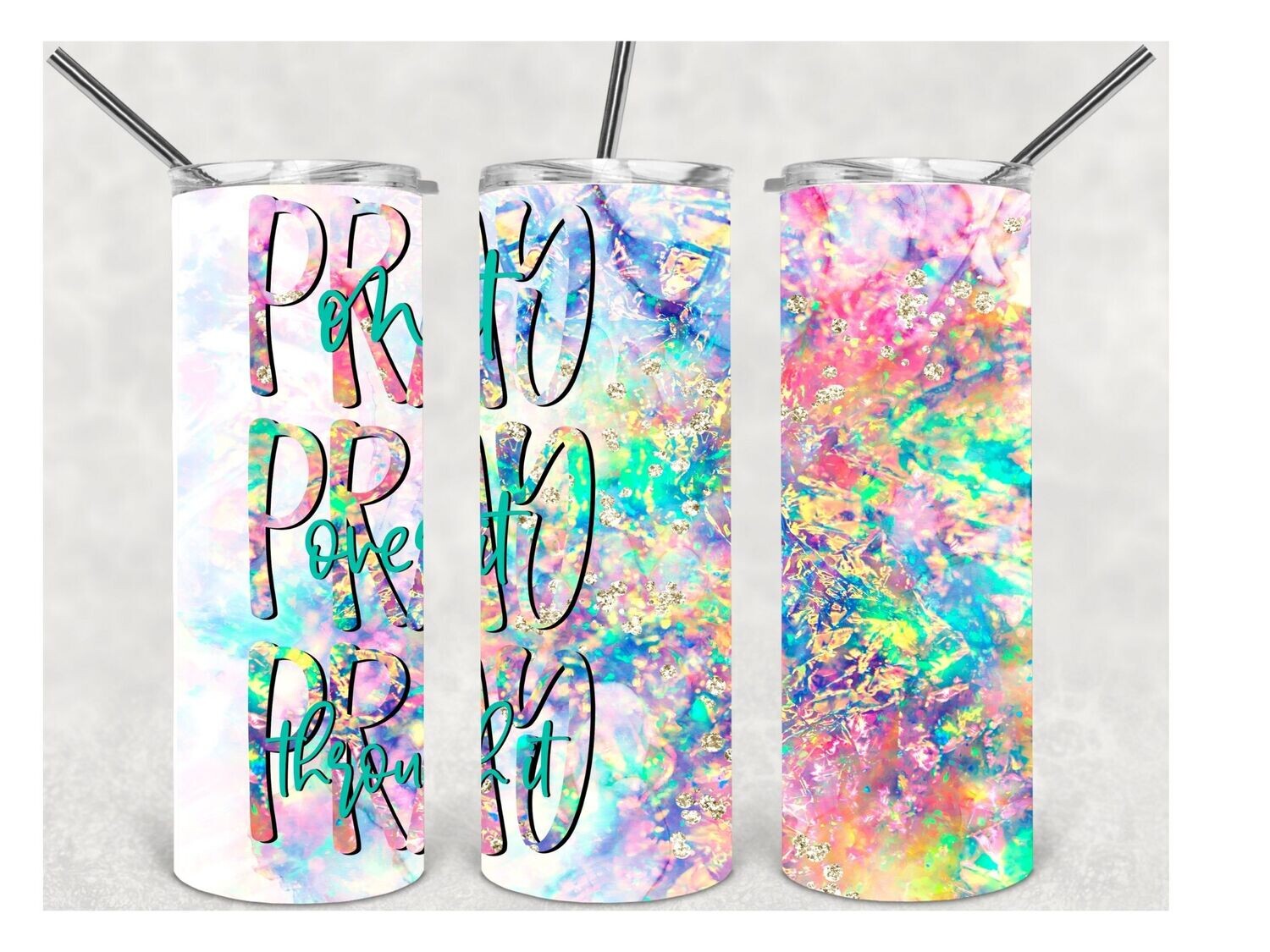 Pray tumbler