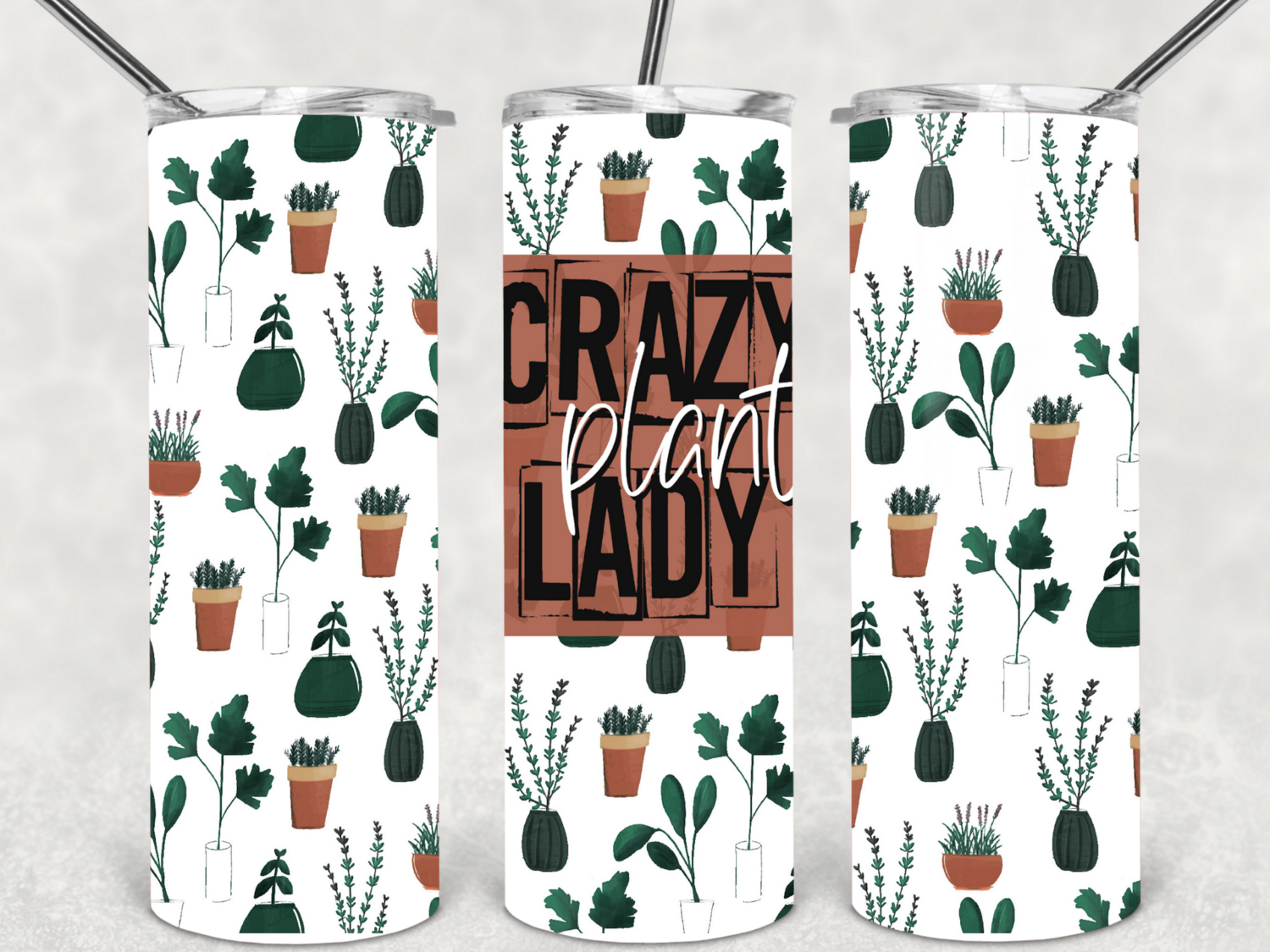 Crazy plant lady transfer