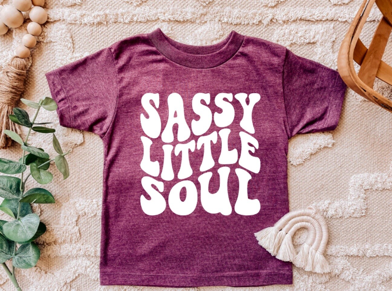 Sassy little soul retro wavy