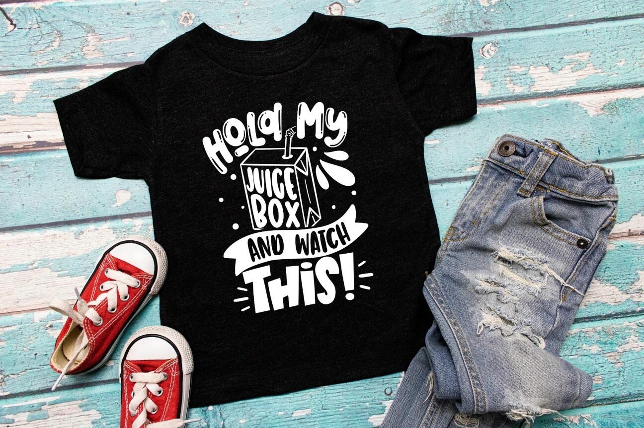 Hold my juice box