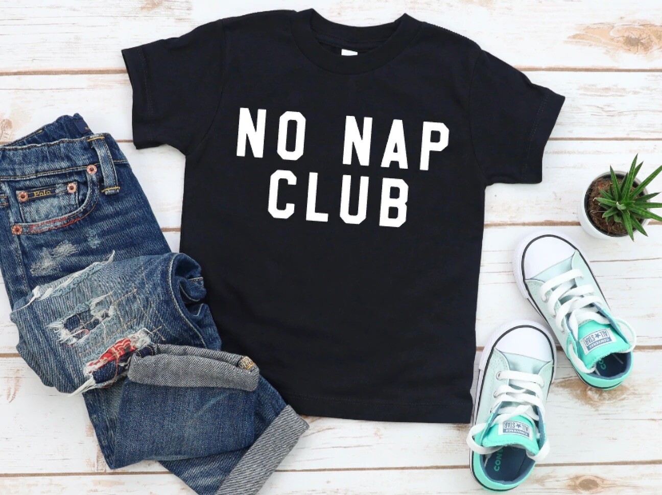 No nap club shirt
