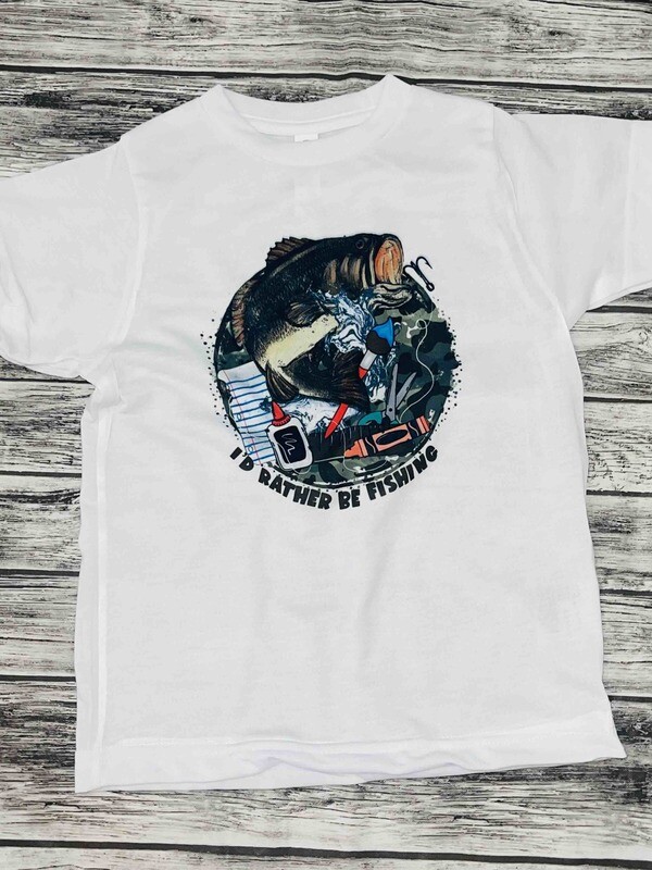 I&#39;d rather be fishing shirts