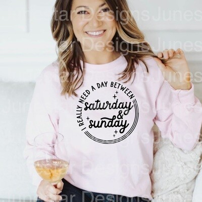 Day between Saturday &amp; Sunday  shirt