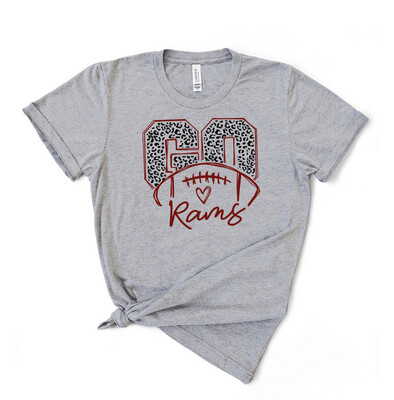 Go Rams (black Leopard) Shirt