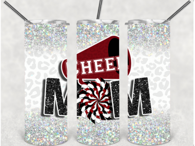 Cheer mom tumbler