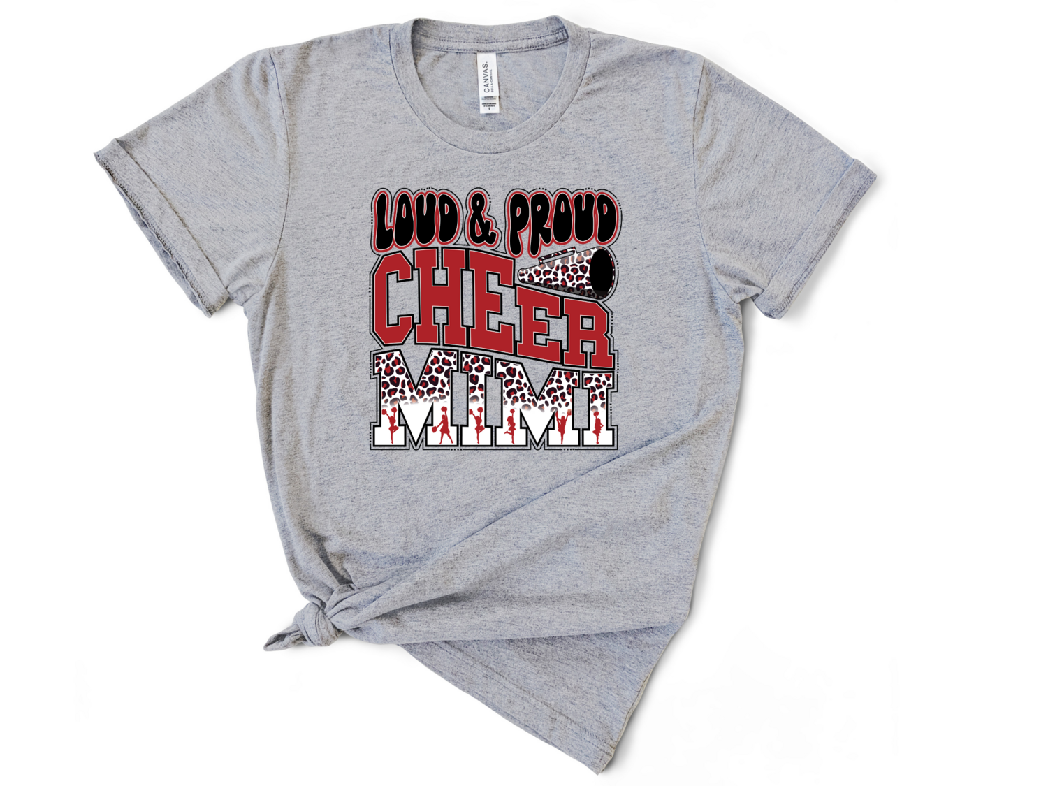 Loud and proud cheer mimi (Red &amp; Black)