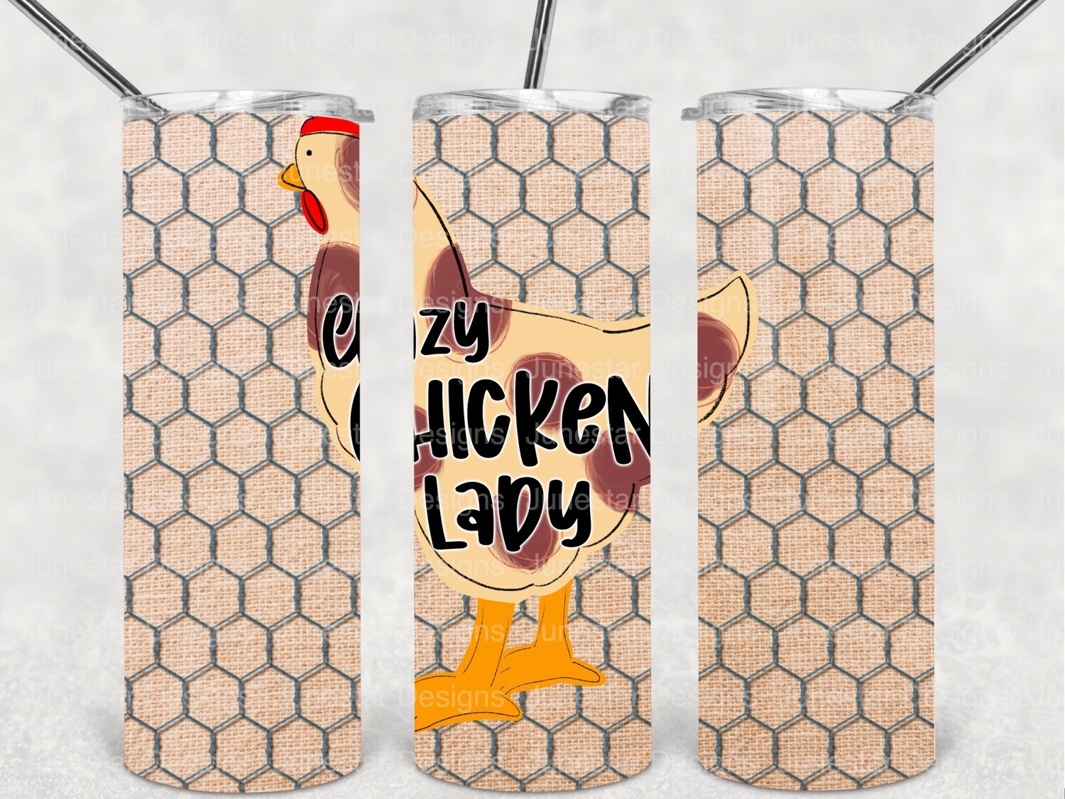 Chicken lady tumbler