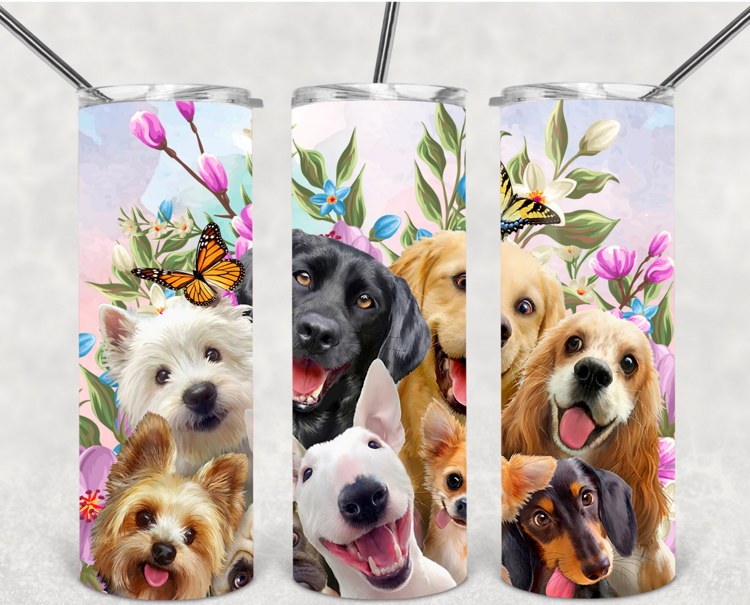 Dogs 3 tumbler