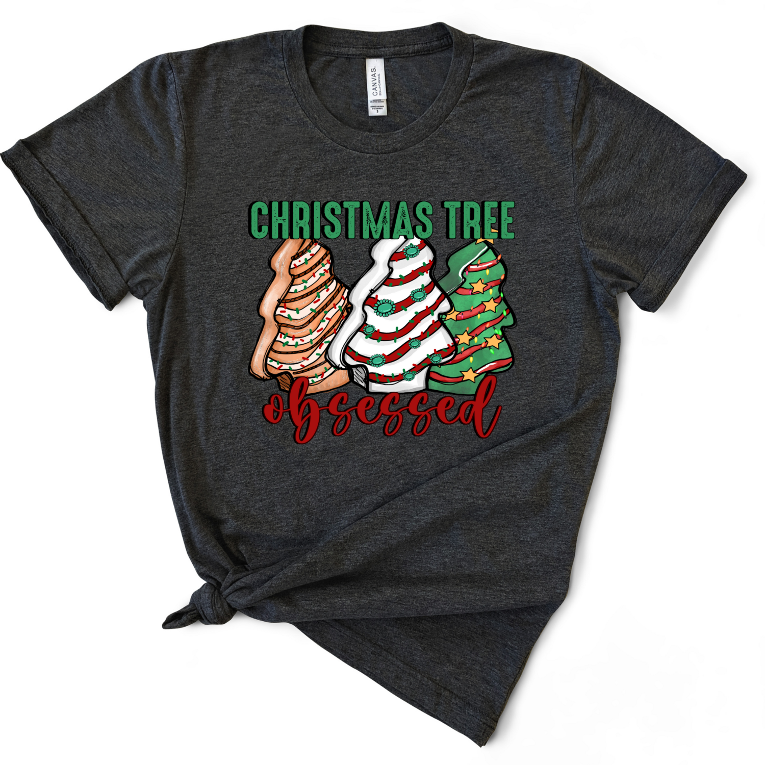Christmas tree obsessed