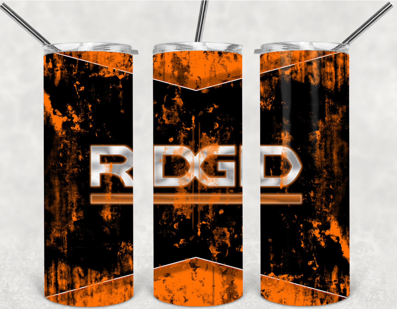 Orange R tumbler