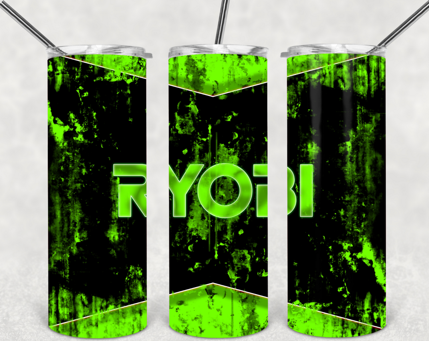 Green  R tumbler