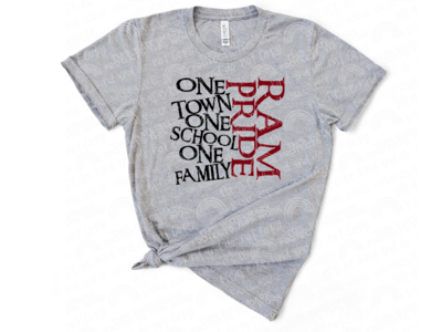 RAM pride, one town, one school