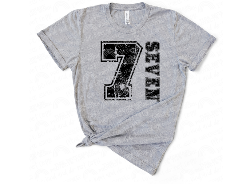 7th Birthday shirt