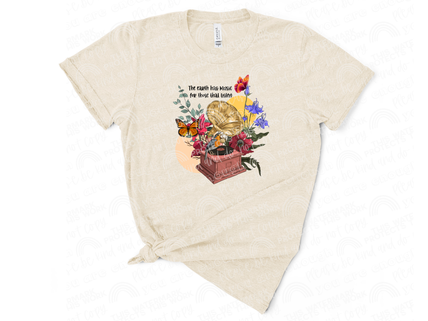 The earth has music shirt