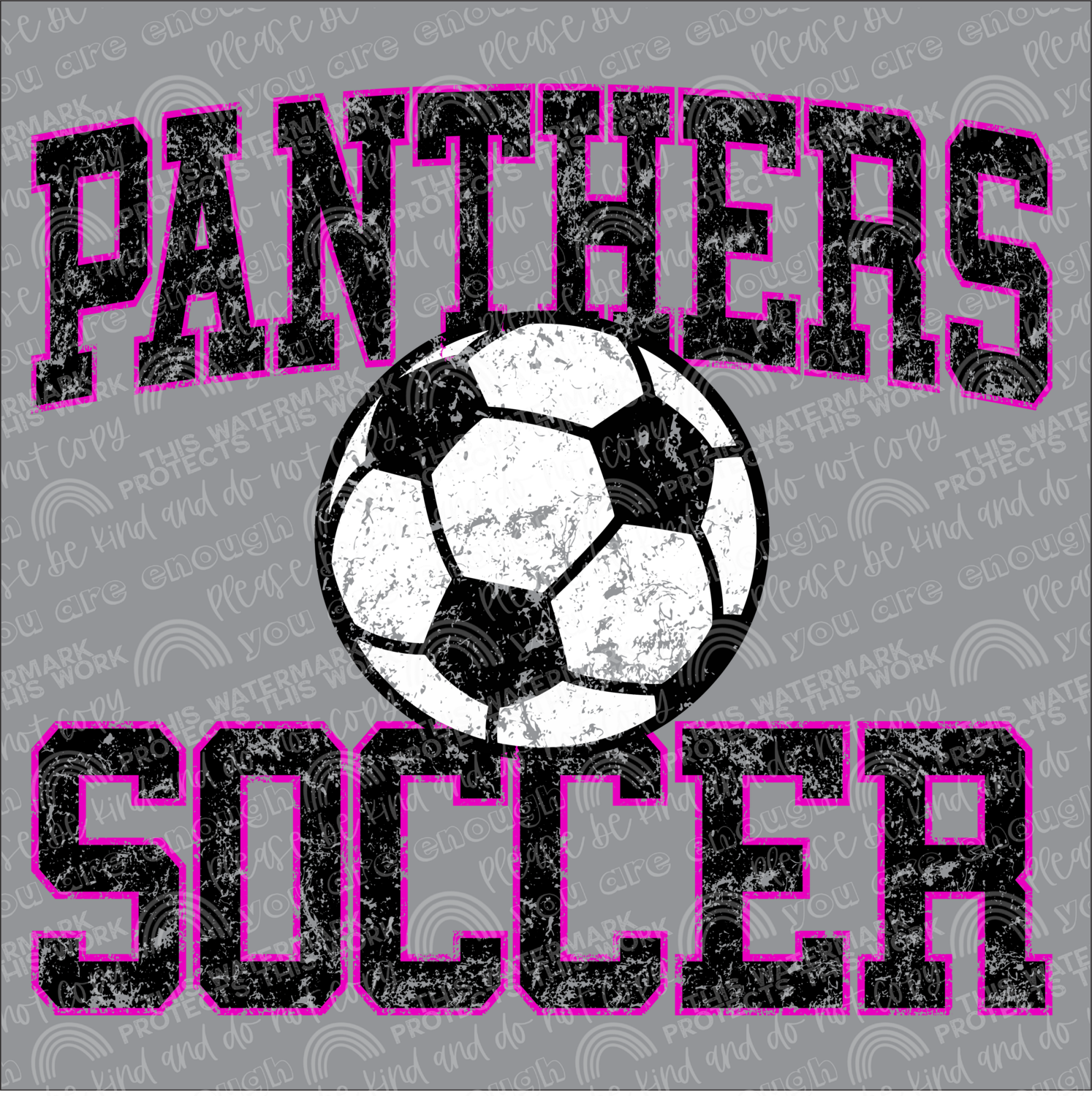 Panthers soccer design