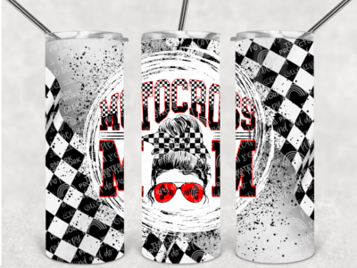 Motocross mom tumbler