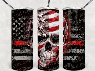 Red line Skull transfer