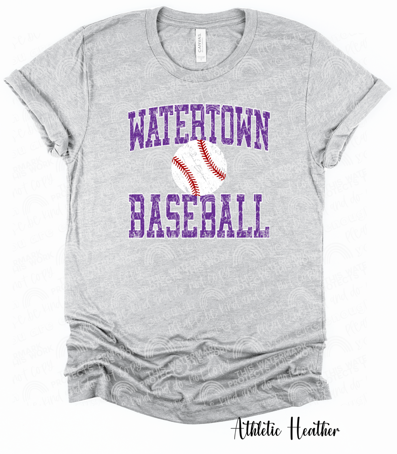 Watertown baseball design