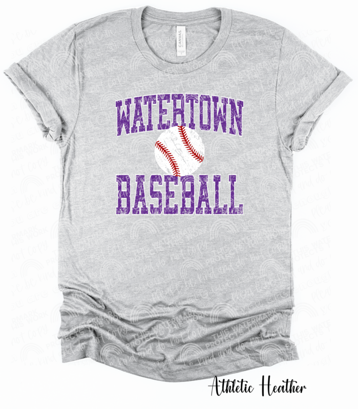 Watertown baseball design