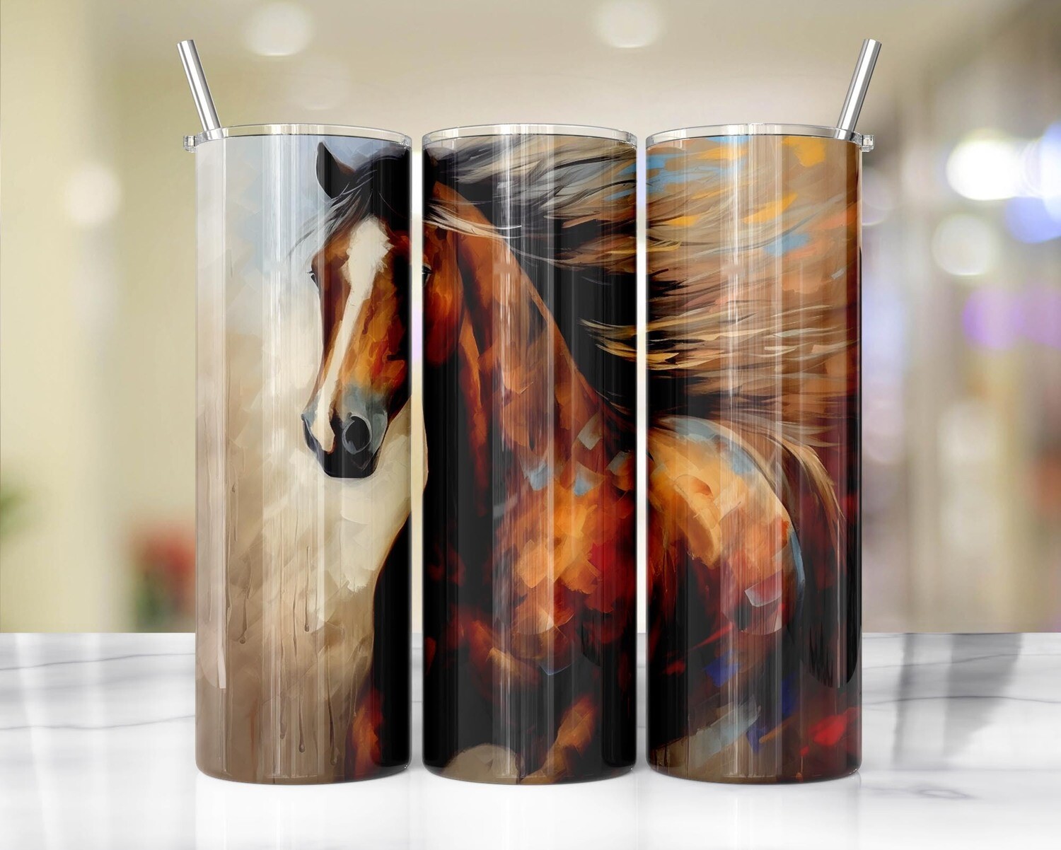 Horse tumbler 56