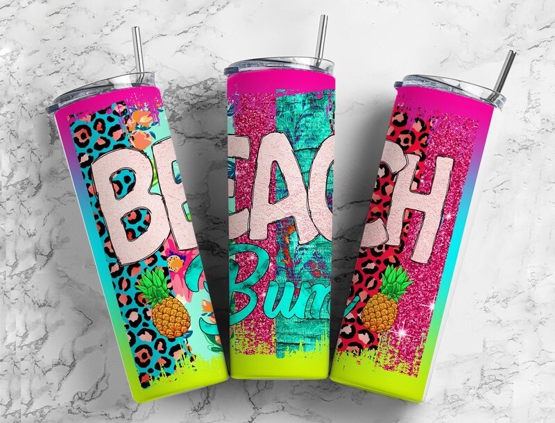 Beach bum tumbler