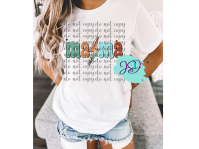 Mama bolt shirt