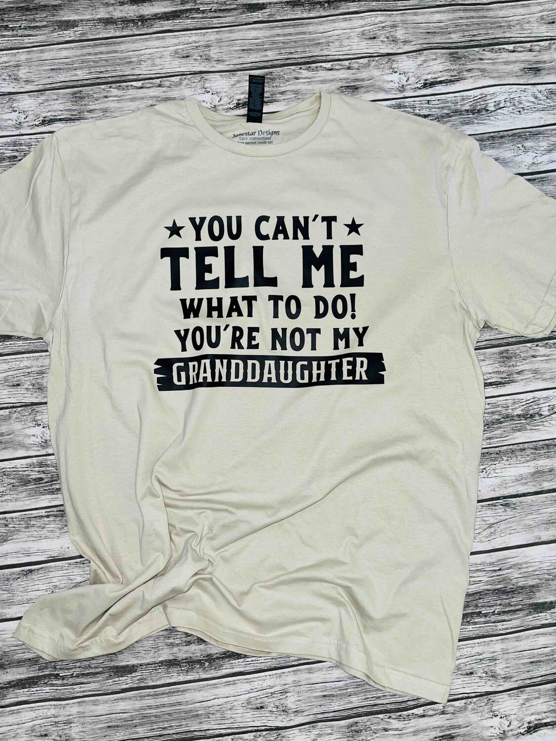 You&#39;re not my Granddaughter