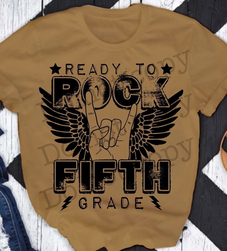 Ready to rock grade shirts