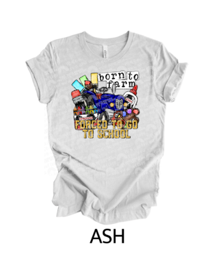Born to farm forced to go to school