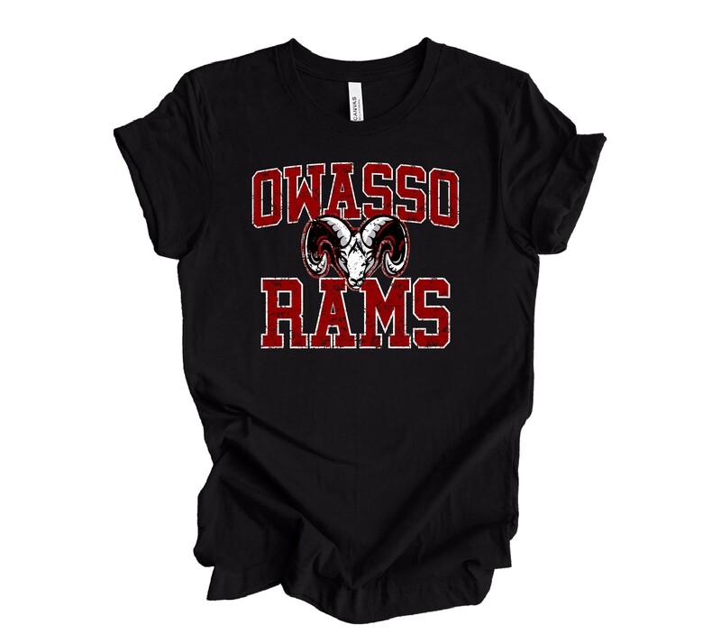 Owasso Rams distressed