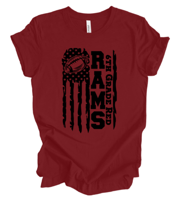 Owasso 6th grade football flag