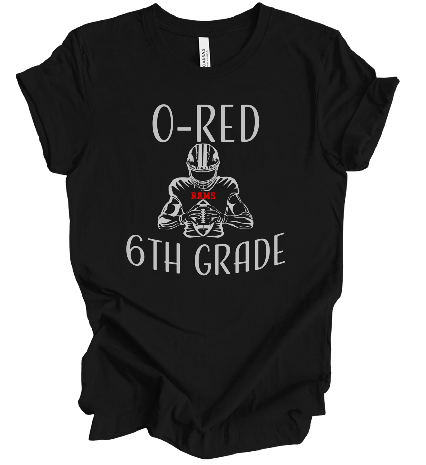 O- Red 6th grade football